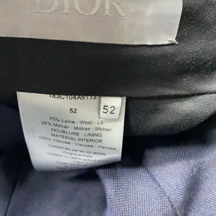 Dior Dior Solid Navy Casual Pants 0079 Size US 44 / EU 60 - 5 Thumbnail