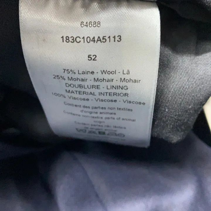 Dior Dior Solid Navy Casual Pants 0079 Size US 44 / EU 60 - 6 Thumbnail