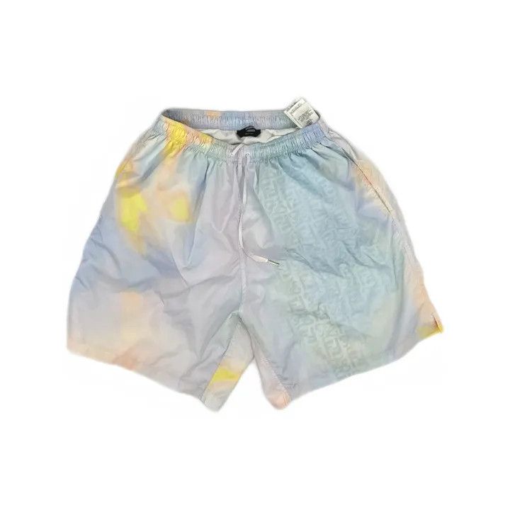 Fendi Fendi SS22 Logo Abstract Gradient Casual Shorts 0079 Size US 44 / EU 60 - 2 Thumbnail