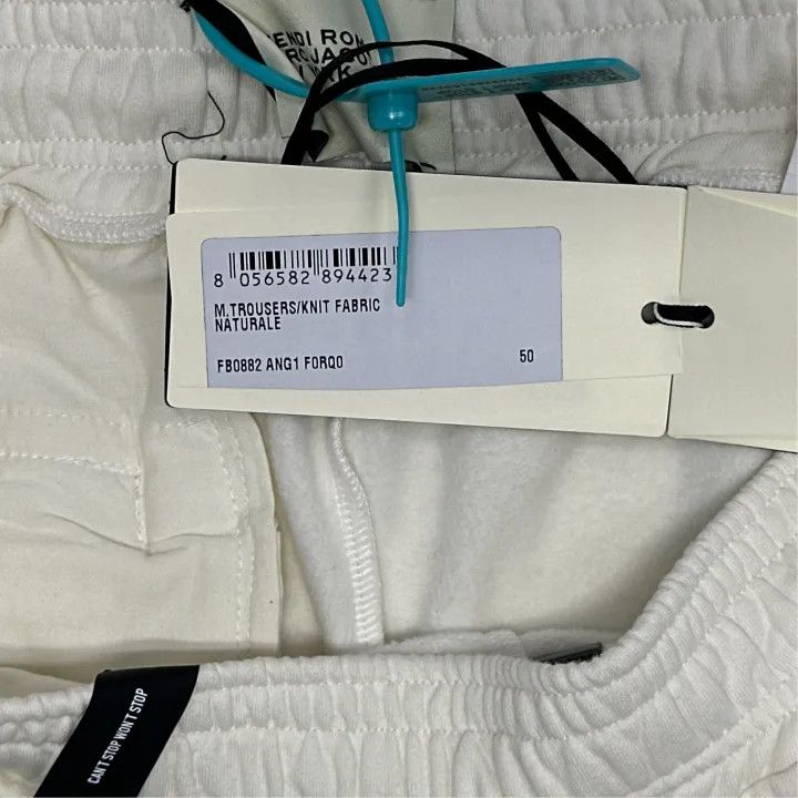 Fendi Fendi SS23 Logo Jogging Pants for Men 0079 Size US 44 / EU 60 - 2 Thumbnail