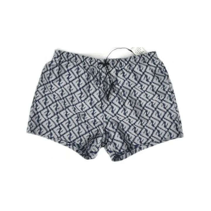 Fendi Fendi SS23 Logo Pattern Drawstring Shorts for Men 0079 Size US 44 / EU 60 - 2 Thumbnail