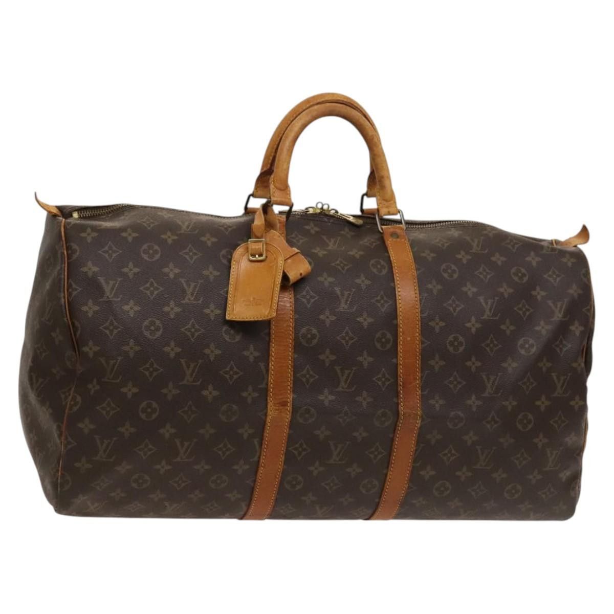 Louis Vuitton Louis Vuitton Keepall 55 travel Size ONE SIZE - 16 Thumbnail