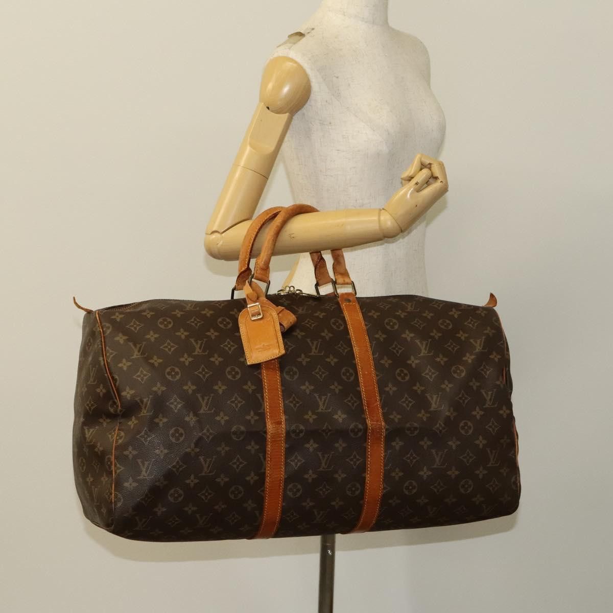 Louis Vuitton Louis Vuitton Keepall 55 travel Size ONE SIZE - 15 Thumbnail
