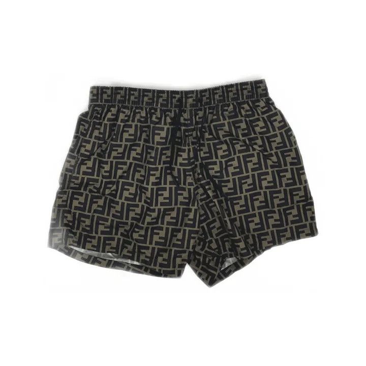 Fendi Fendi SS21 Logo Printed Casual Shorts 0079 Size US 44 / EU 60 - 2 Thumbnail