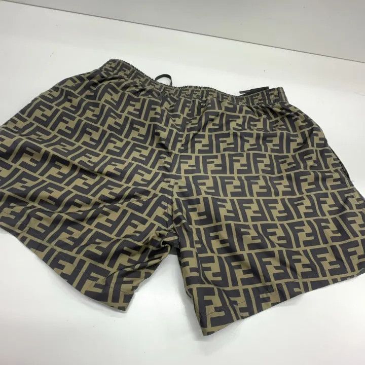 Fendi Fendi SS21 Logo Printed Casual Shorts 0079 Size US 44 / EU 60 - 10 Thumbnail