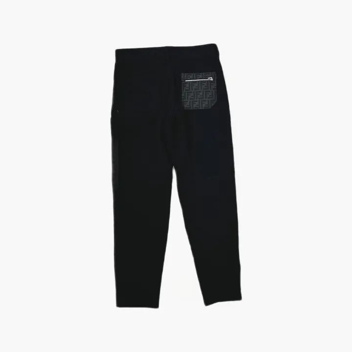 Fendi Fendi FW24 Logo Print Casual Pants for Men 0079 Size US 44 / EU 60 - 3 Thumbnail
