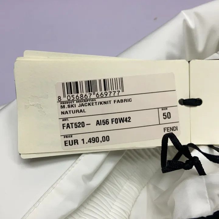 Fendi FENDI SS22 Casual Zipper Snow Overall for Men 0079 Size US 44 / EU 60 - 8 Thumbnail