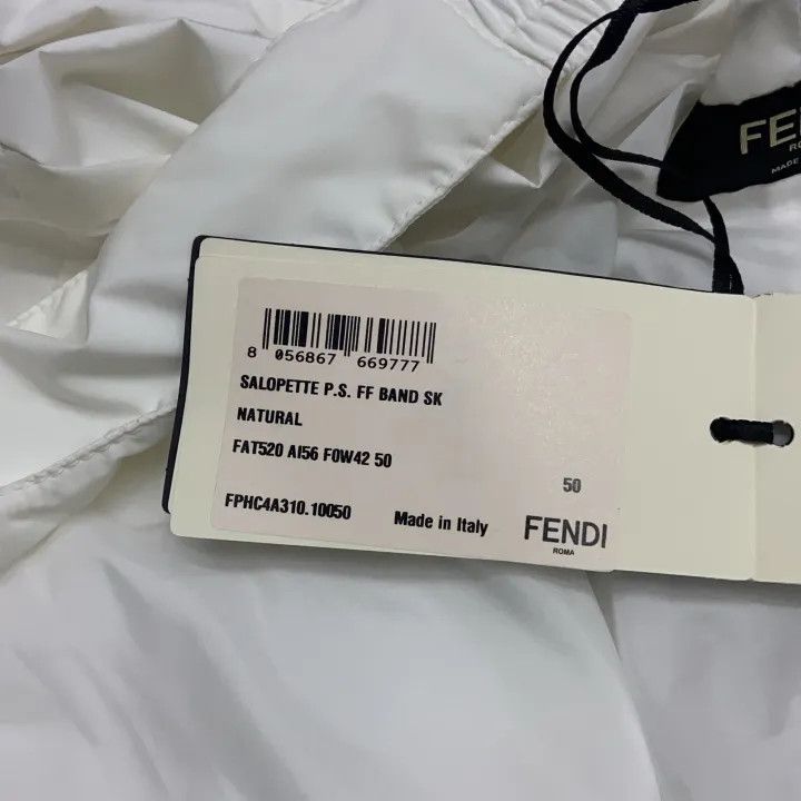 Fendi FENDI SS22 Casual Zipper Snow Overall for Men 0079 Size US 44 / EU 60 - 4 Thumbnail
