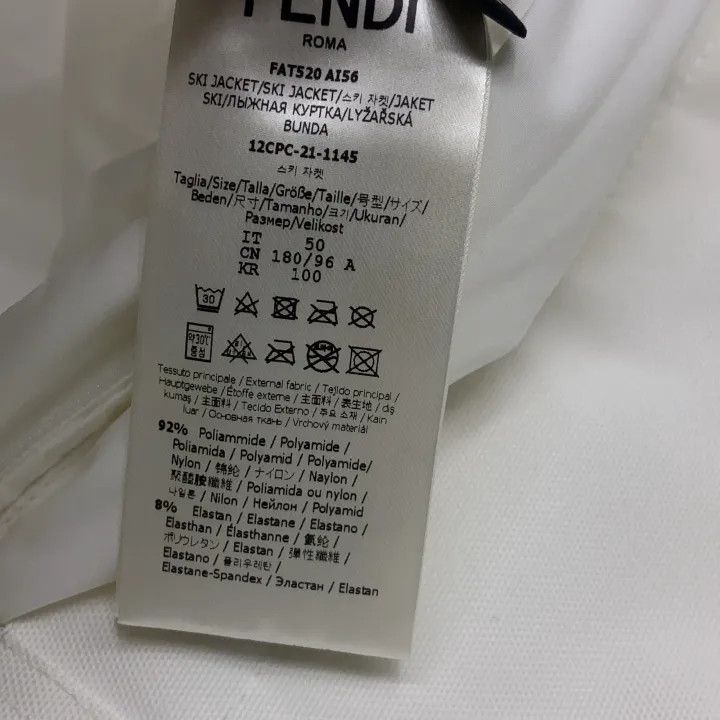 Fendi FENDI SS22 Casual Zipper Snow Overall for Men 0079 Size US 44 / EU 60 - 6 Thumbnail