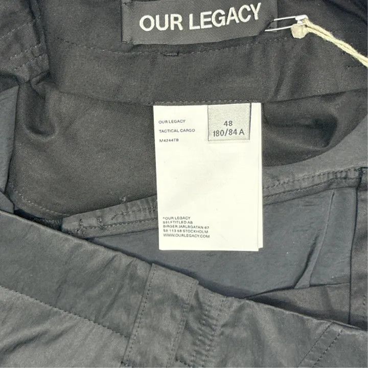 Our Legacy Our Legacy Tactical Waterproof Pants in Black 0079 Size US 44 / EU 60 - 3 Thumbnail