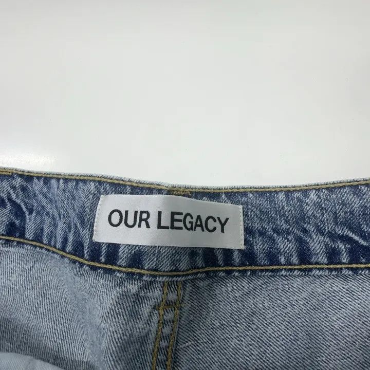 Our Legacy Our Legacy High Waist Wide-Leg Denim Pants 0079 Size 40" / US 18 - 5 Thumbnail