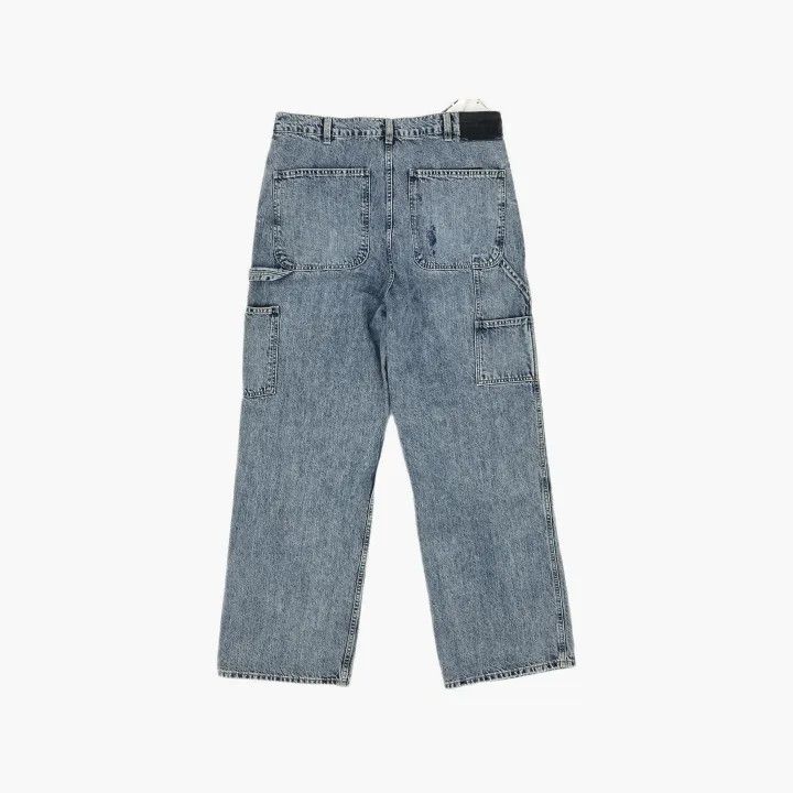 Our Legacy Our Legacy High Waist Wide-Leg Denim Pants 0079 Size 40" / US 18 - 3 Thumbnail