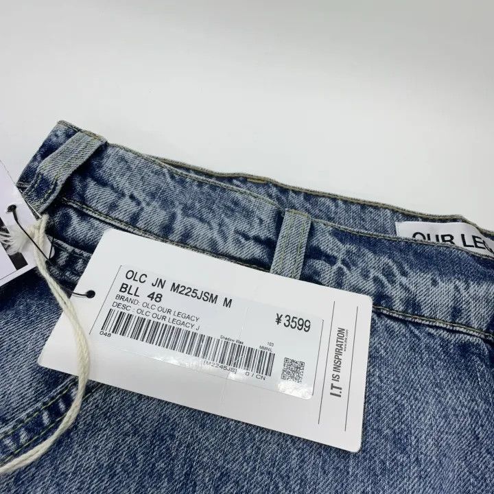 Our Legacy Our Legacy High Waist Wide-Leg Denim Pants 0079 Size 40" / US 18 - 4 Thumbnail