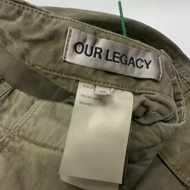 Our Legacy Our Legacy Olive Green Casual Pants for Men 0079 Size US 44 / EU 60 - 5 Thumbnail