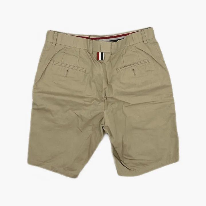 Thom Browne THOM BROWNE Casual Basic Khaki Shorts 0079 Size US 26 / EU 42 - 3 Thumbnail