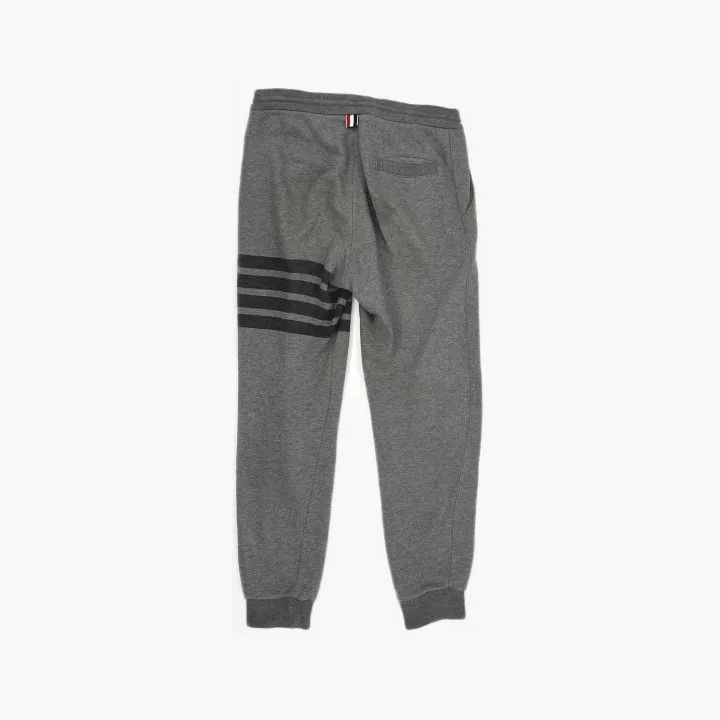 Thom Browne Thom Browne Gray Cotton Mid-Waist Sweatpants 0079 Size US 26 / EU 42 - 3 Thumbnail