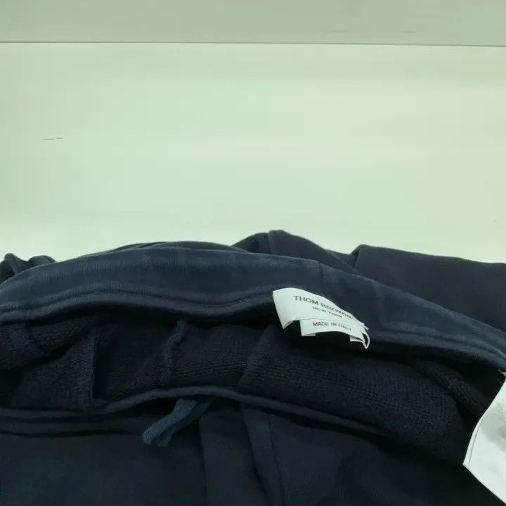 Thom Browne Thom Browne Men's Navy Sports Sweatpants 0079 Size US 26 / EU 42 - 7 Thumbnail