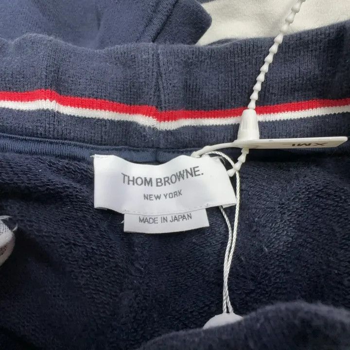 Thom Browne Thom Browne Classic Four Stripe Knit Sweatpants 0079 Size US 26 / EU 42 - 4 Thumbnail