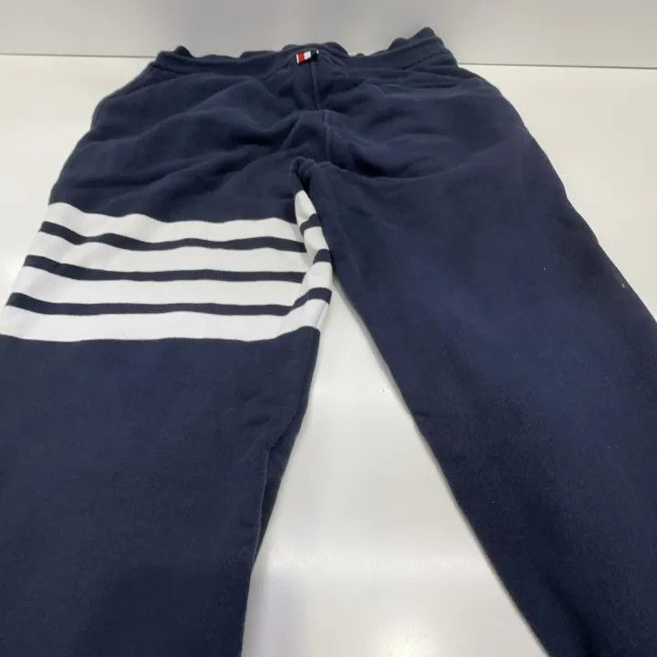 Thom Browne Thom Browne Classic Four Stripe Knit Sweatpants 0079 Size US 26 / EU 42 - 10 Thumbnail