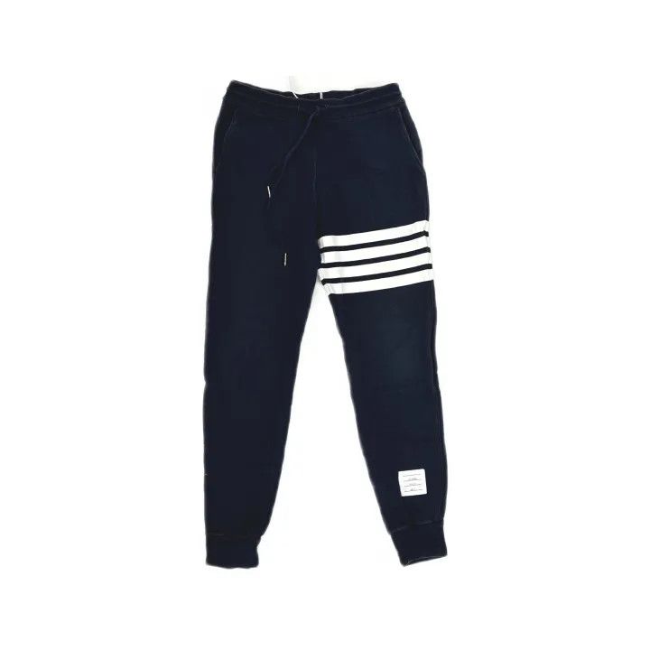 Thom Browne Thom Browne Classic Four Stripe Knit Sweatpants 0079 Size US 26 / EU 42 - 2 Thumbnail