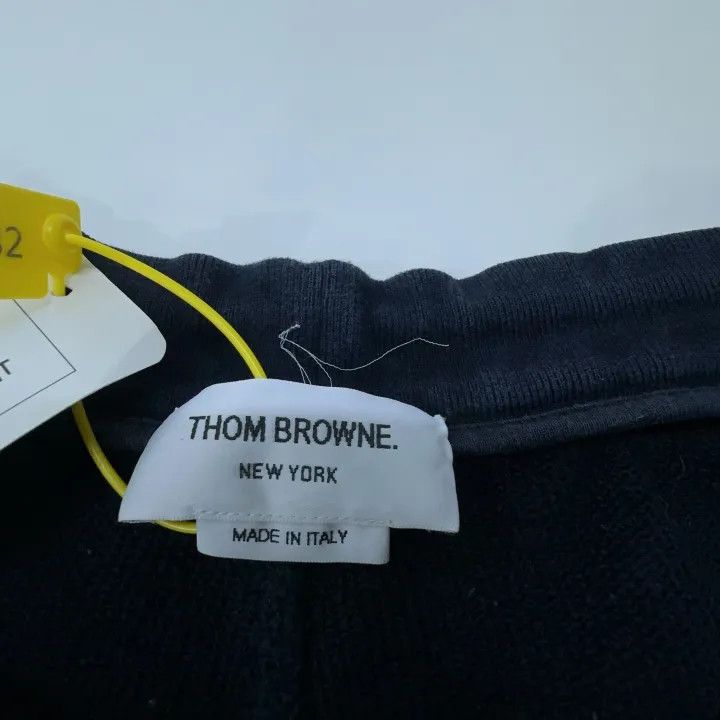 Thom Browne Thom Browne Blue Striped Sweatpants for Men 0079 Size US 30 / EU 46 - 4 Thumbnail