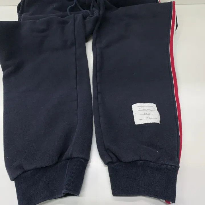 Thom Browne Thom Browne Blue Striped Sweatpants for Men 0079 Size US 30 / EU 46 - 10 Thumbnail