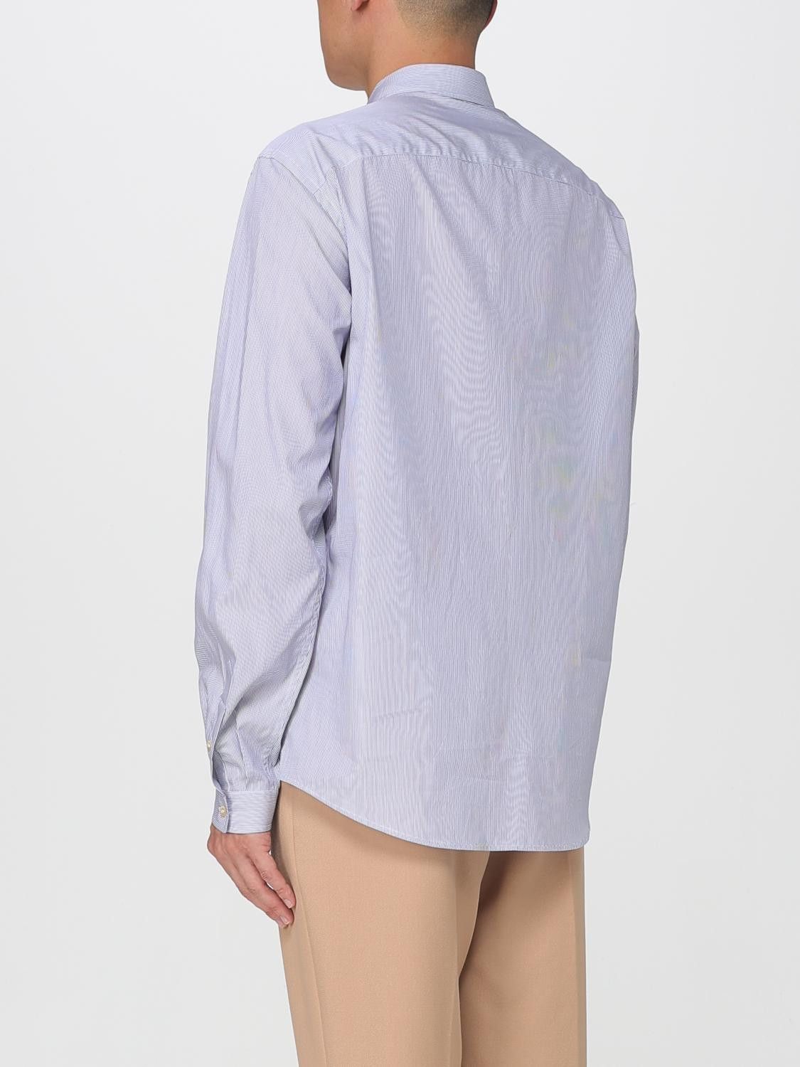 Valentino Valentino Shirt Men Gnawed Blue Size US M / EU 48-50 / 2 - 3 Thumbnail