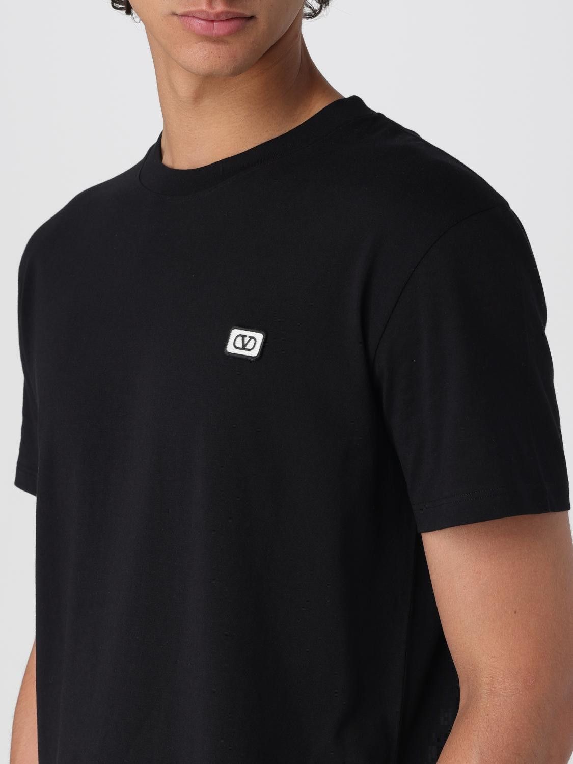 Valentino Valentino T-Shirt Men Black Size US XL / EU 56 / 4 - 4 Thumbnail