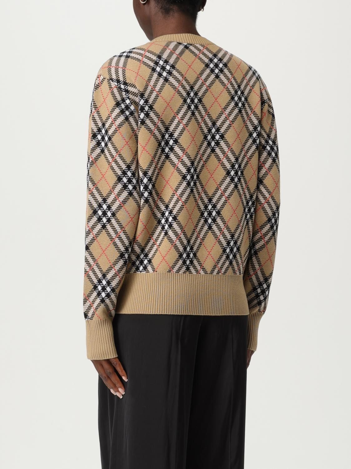 Burberry Burberry Sweater Woman Sand Size L / US 10 / IT 46 - 3 Thumbnail