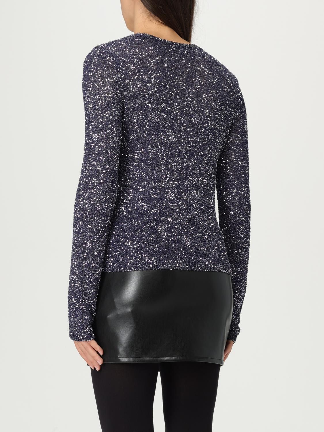 Balenciaga Balenciaga Sweater Woman Navy Size M / US 6-8 / IT 42-44 - 3 Thumbnail