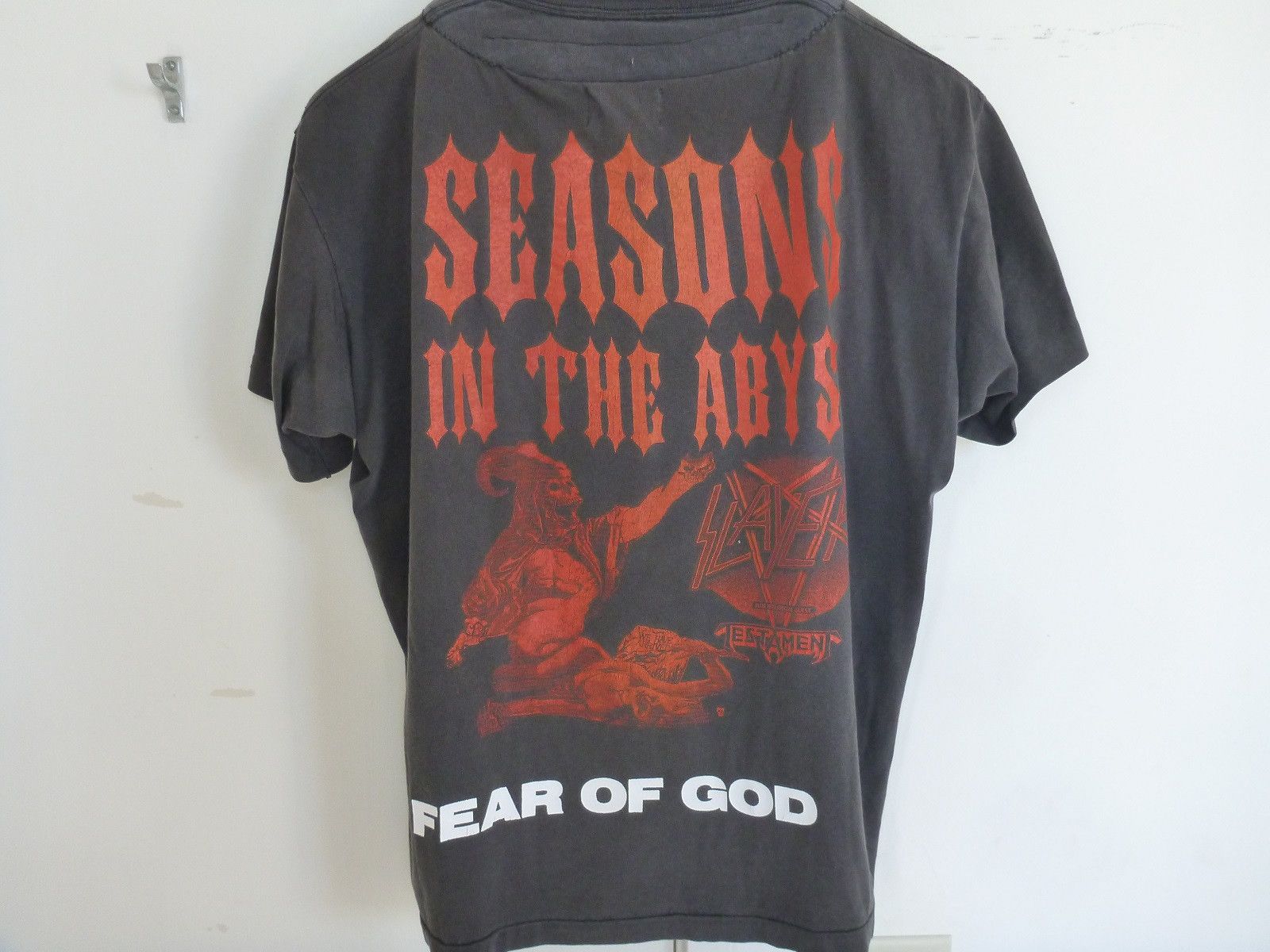 Fear of God Slayer Vintage Rock Tee 424 on Fairfax Third