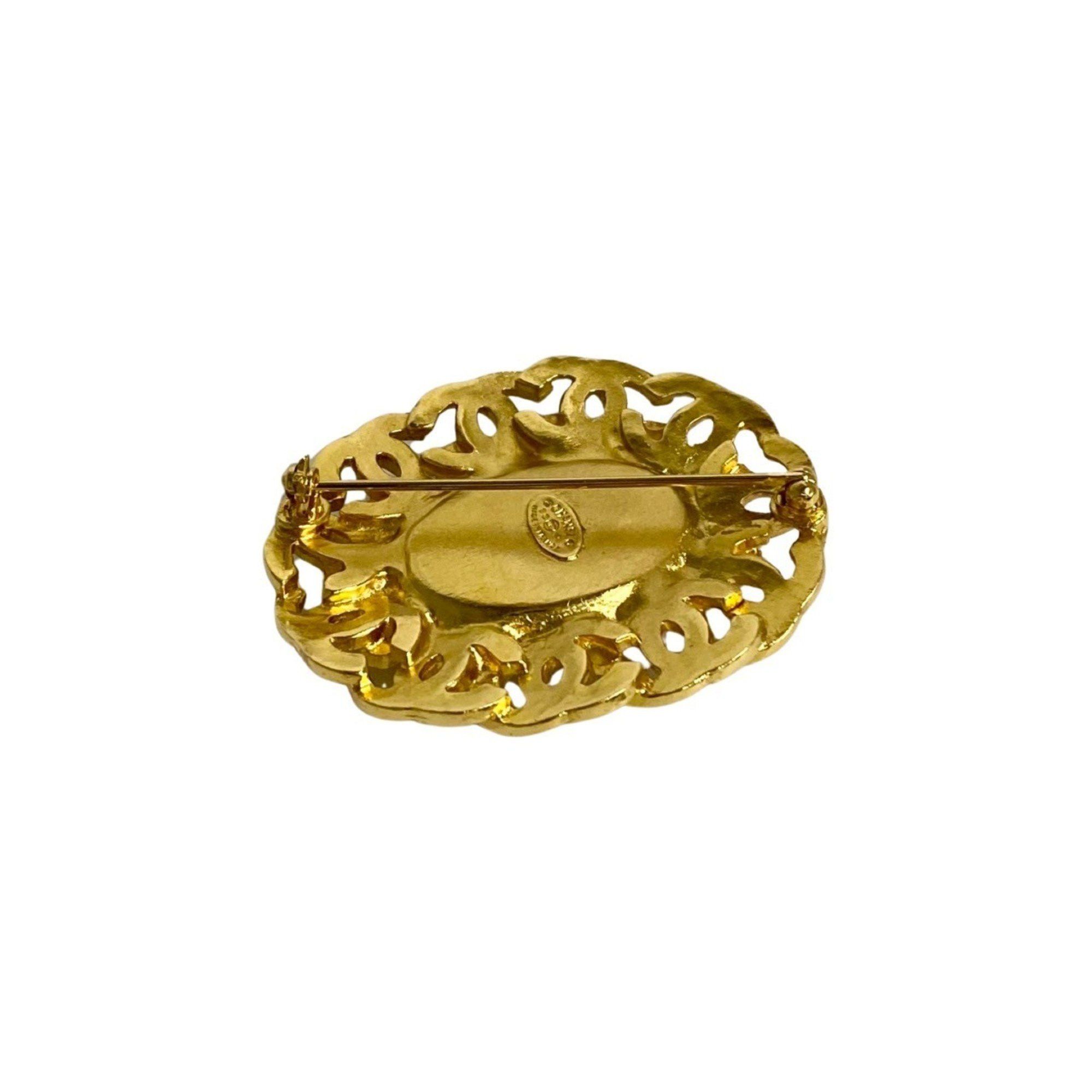 Chanel Chanel Coco Mark brooch Size ONE SIZE - 2 Thumbnail