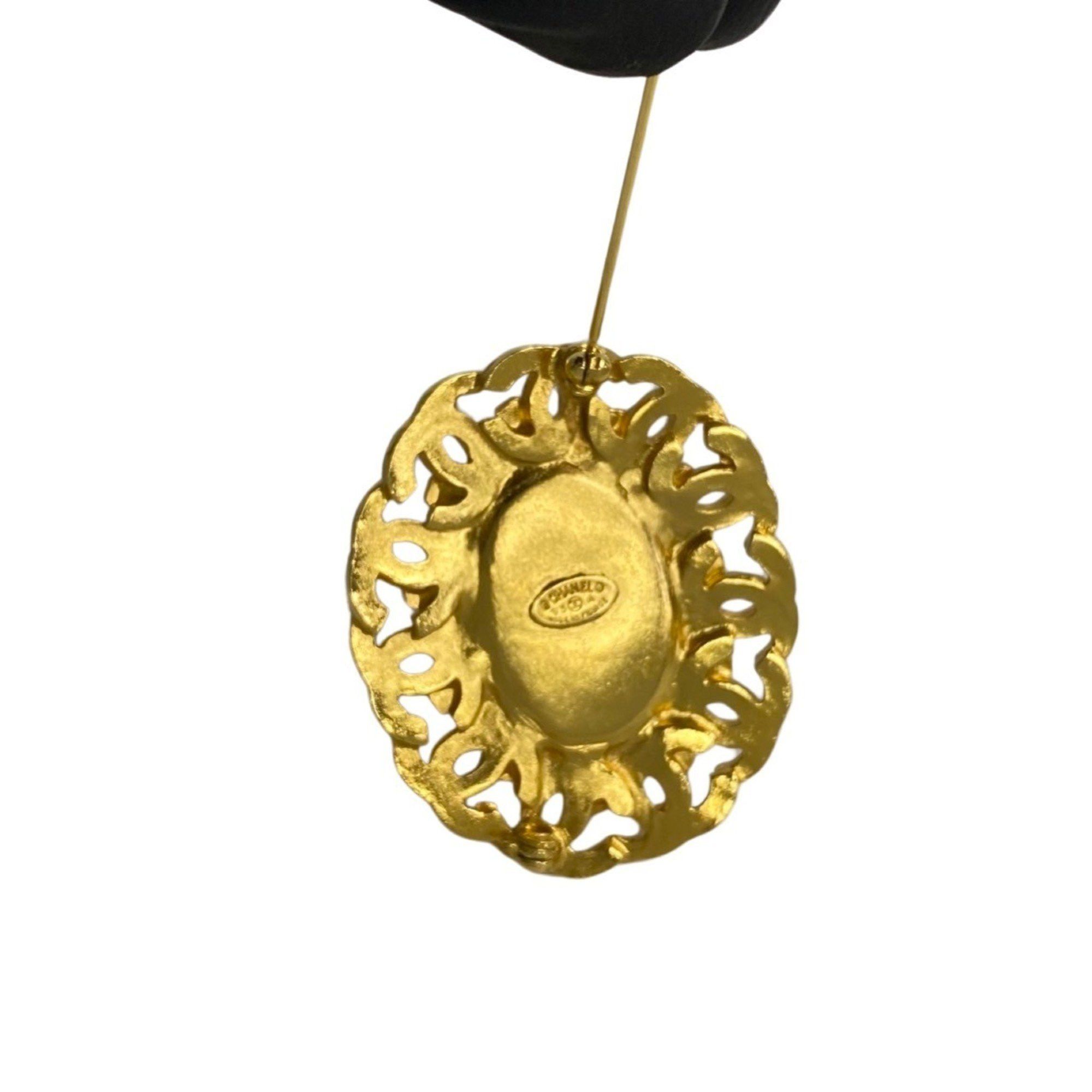Chanel Chanel Coco Mark brooch Size ONE SIZE - 3 Thumbnail