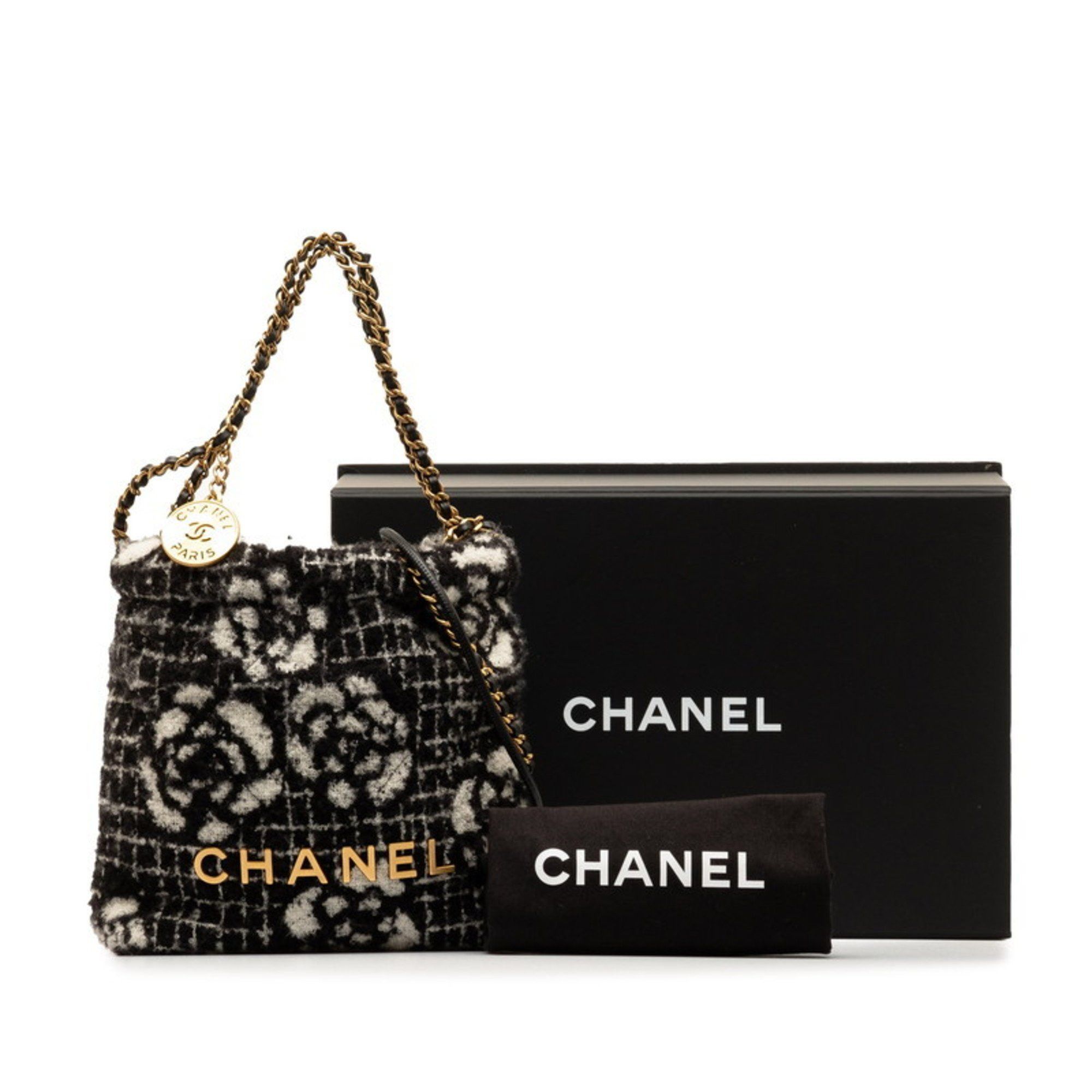 Chanel Camellia shoulder