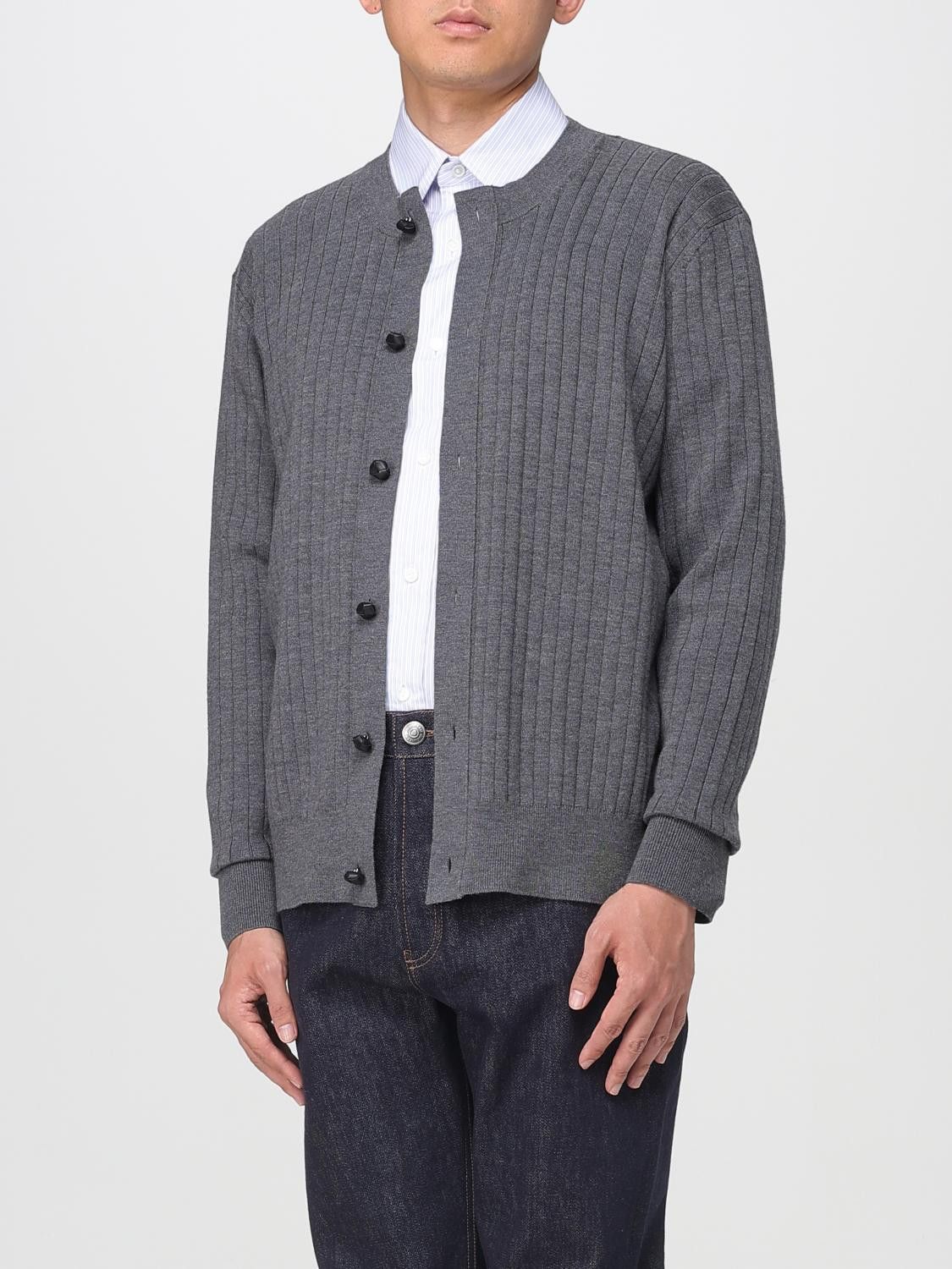 Bottega Veneta Bottega Veneta Sweater Men Grey Size US M / EU 48-50 / 2 - 4 Thumbnail