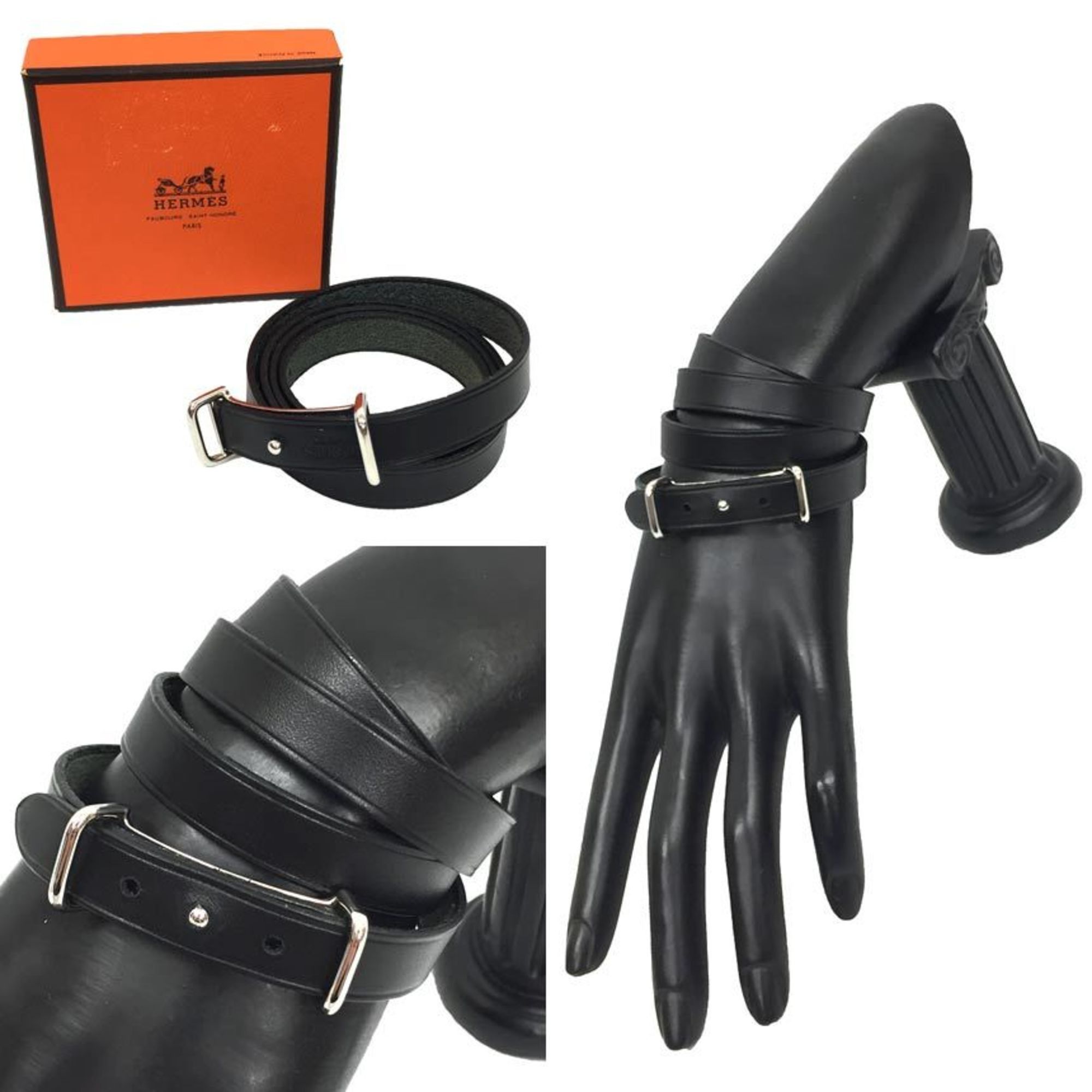 Hermes Hermès Drag Double Tour bracelet Size ONE SIZE - 2 Thumbnail