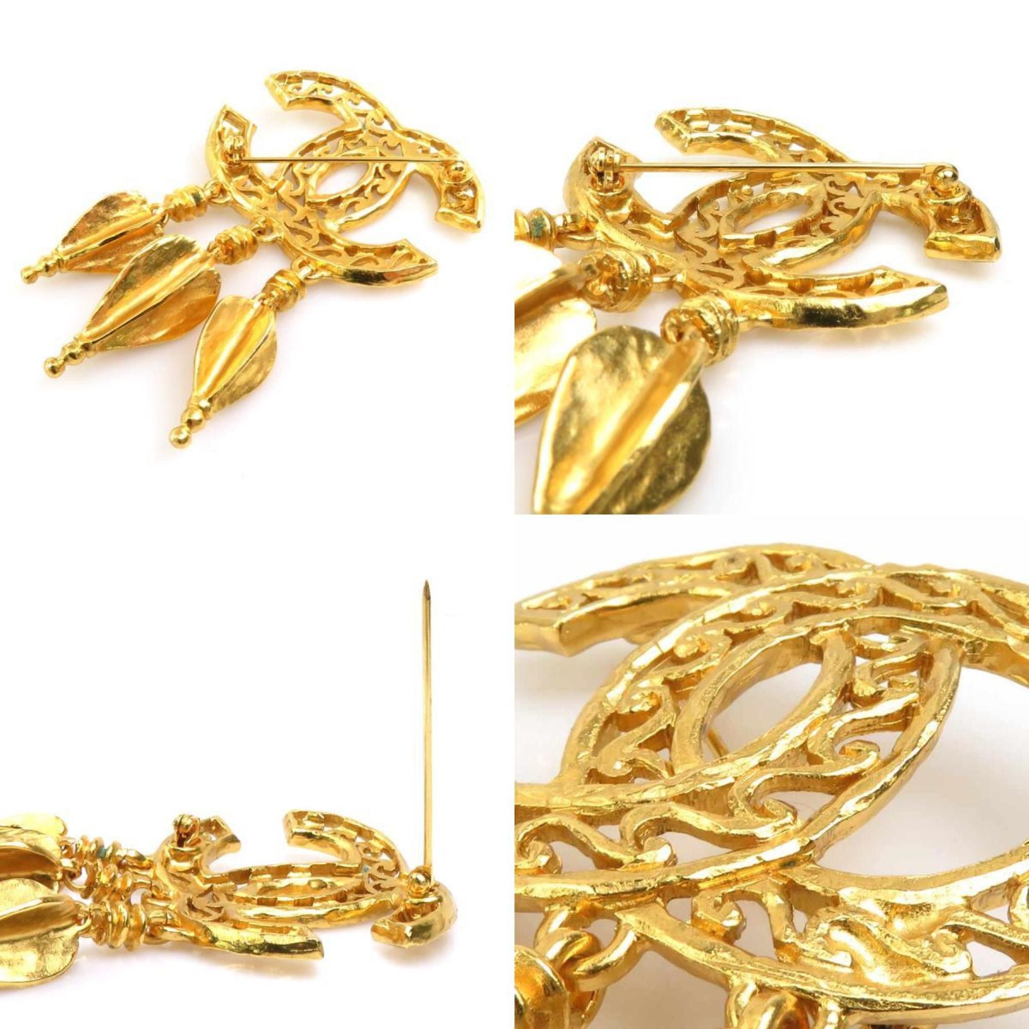 Chanel Chanel Coco Mark brooch Size ONE SIZE - 4 Thumbnail