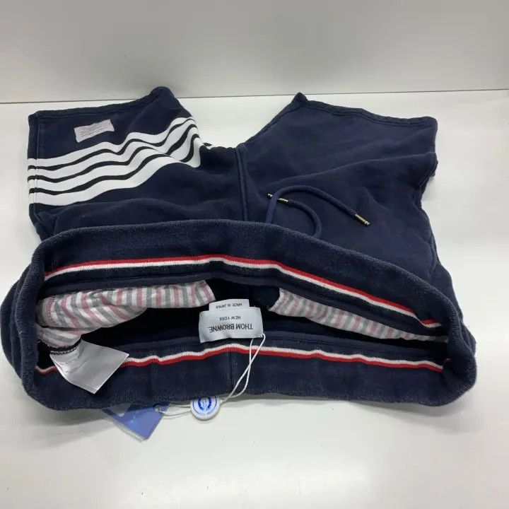 Thom Browne Thom Browne Classic Stripe Sports Shorts Navy 0079 Size US 26 / EU 42 - 7 Thumbnail