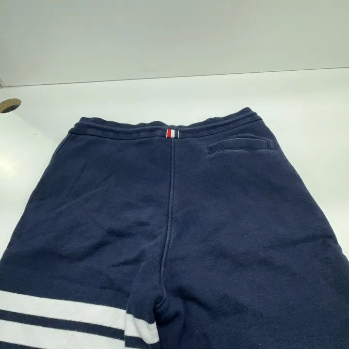 Thom Browne Thom Browne Classic Stripe Sports Shorts Navy 0079 Size US 26 / EU 42 - 11 Thumbnail