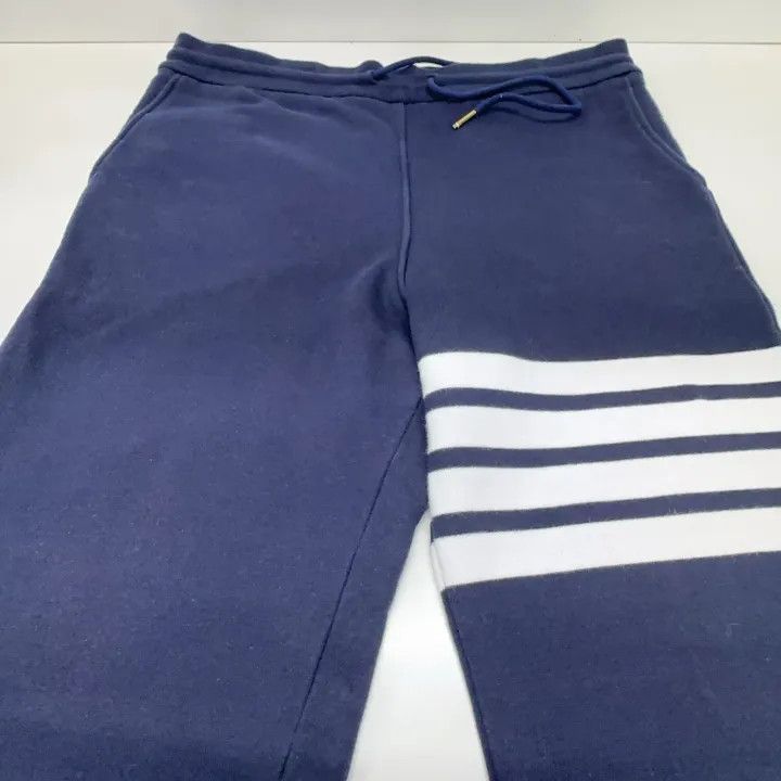 Thom Browne Thom Browne Classic Striped Knitted Jogger Pants 0079 Size US 26 / EU 42 - 8 Thumbnail