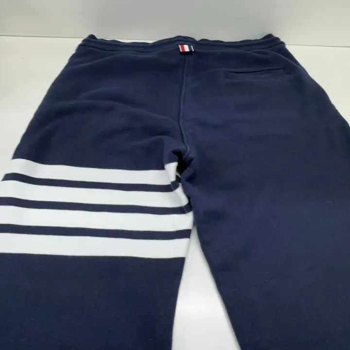 Thom Browne Thom Browne Classic Striped Knitted Jogger Pants 0079 Size US 26 / EU 42 - 10 Thumbnail