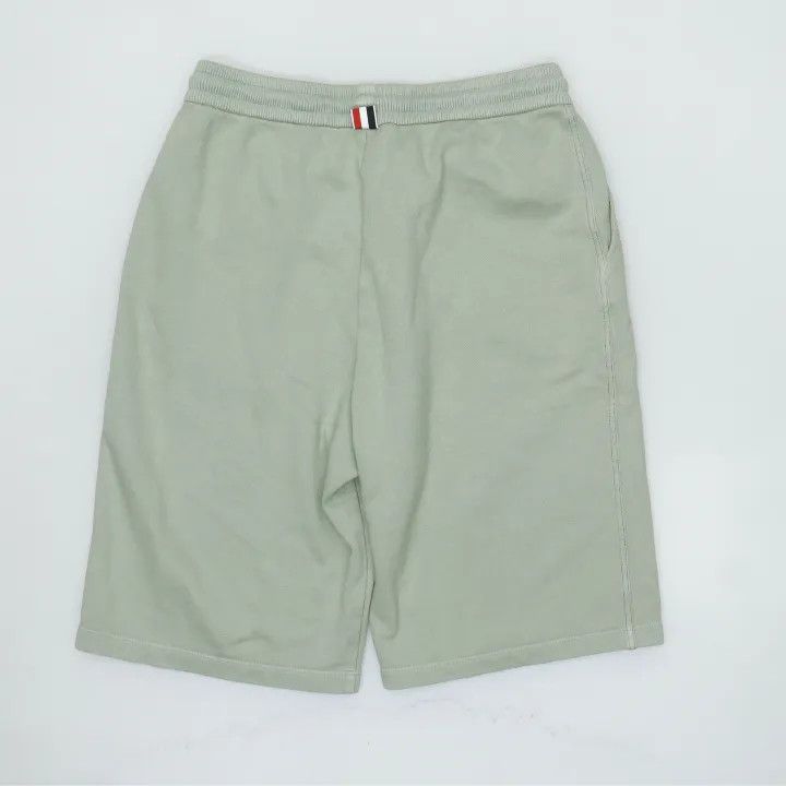 Thom Browne Thom Browne Green Mid-Waist Sports Shorts 0079 Size US 26 / EU 42 - 3 Thumbnail
