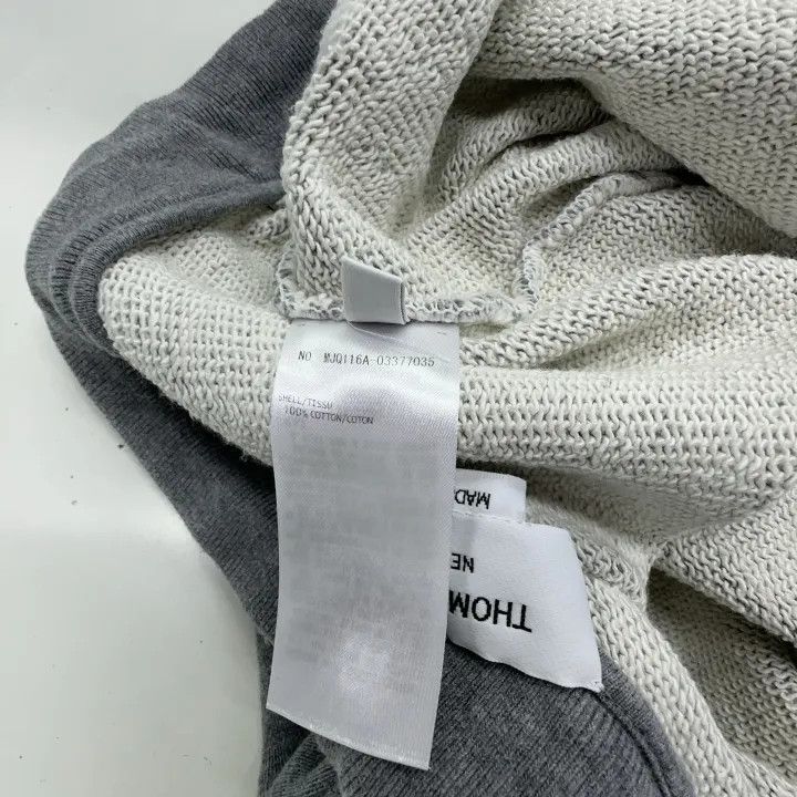 Thom Browne Thom Browne Gray Striped Sweatpants 0079 Size US 26 / EU 42 - 6 Thumbnail