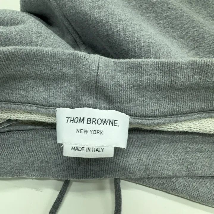 Thom Browne Thom Browne Gray Striped Sweatpants 0079 Size US 26 / EU 42 - 4 Thumbnail