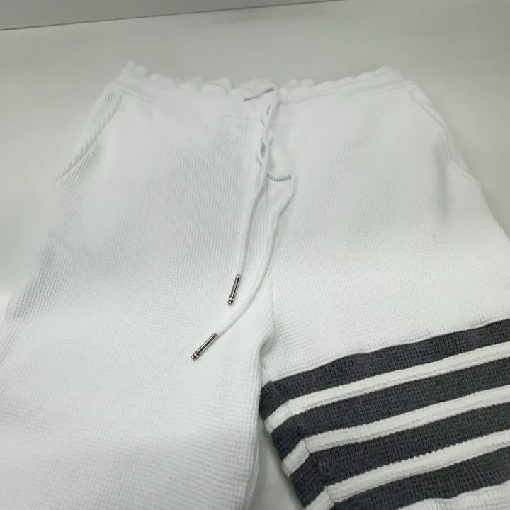 Thom Browne Thom Browne Color-Blocked Knit Sweatpants 0079 Size US 26 / EU 42 - 8 Thumbnail
