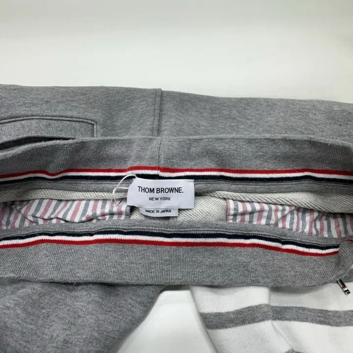Thom Browne Thom Browne Classic Gray Sport Trousers 0079 Size US 26 / EU 42 - 7 Thumbnail