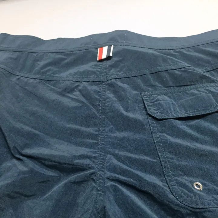 Thom Browne Thom Browne Classic Color Block Drawstring Shorts 0079 Size US 26 / EU 42 - 8 Thumbnail