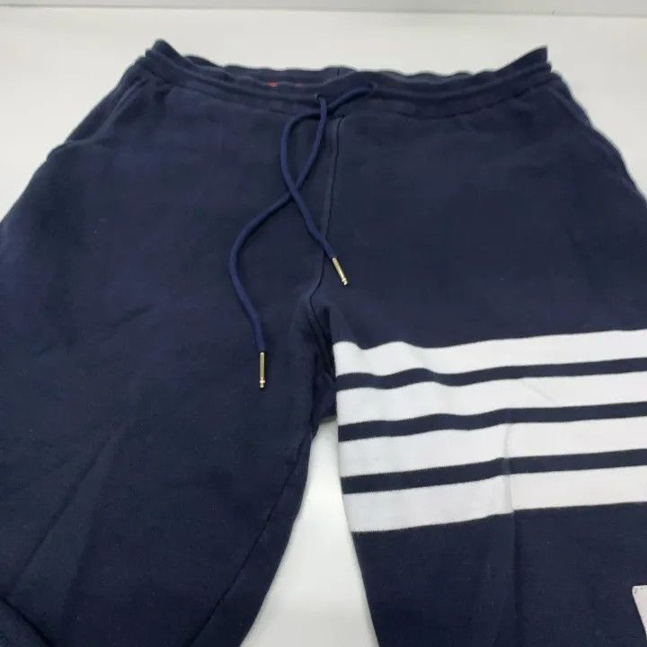 Thom Browne Thom Browne Classic Striped Sports Shorts 0079 Size US 30 / EU 46 - 8 Thumbnail