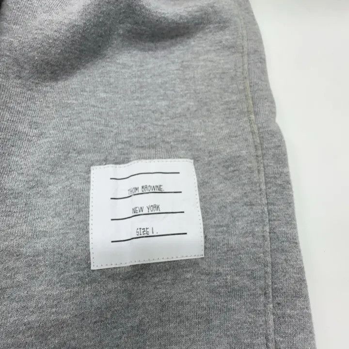 Thom Browne Thom Browne Classic Grey Knitted Sweatpants 0079 Size US 26 / EU 42 - 6 Thumbnail