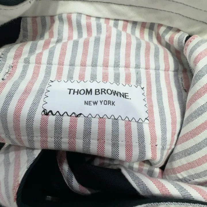 Thom Browne Thom Browne Classic Striped Cotton Casual Pants 0079 Size US 26 / EU 42 - 6 Thumbnail